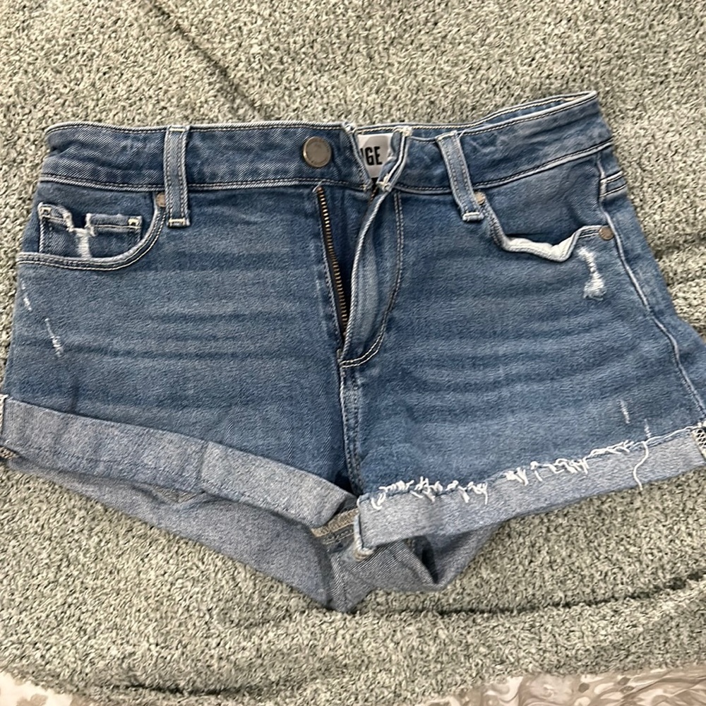 Paige shorts size 24
